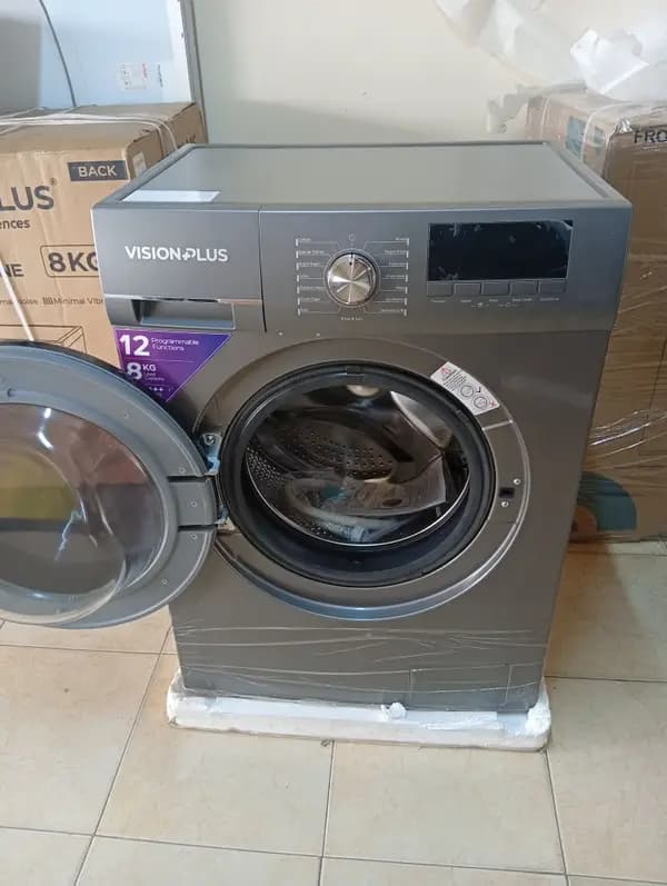 Vision plus 8kg front load fully automatic washing machine